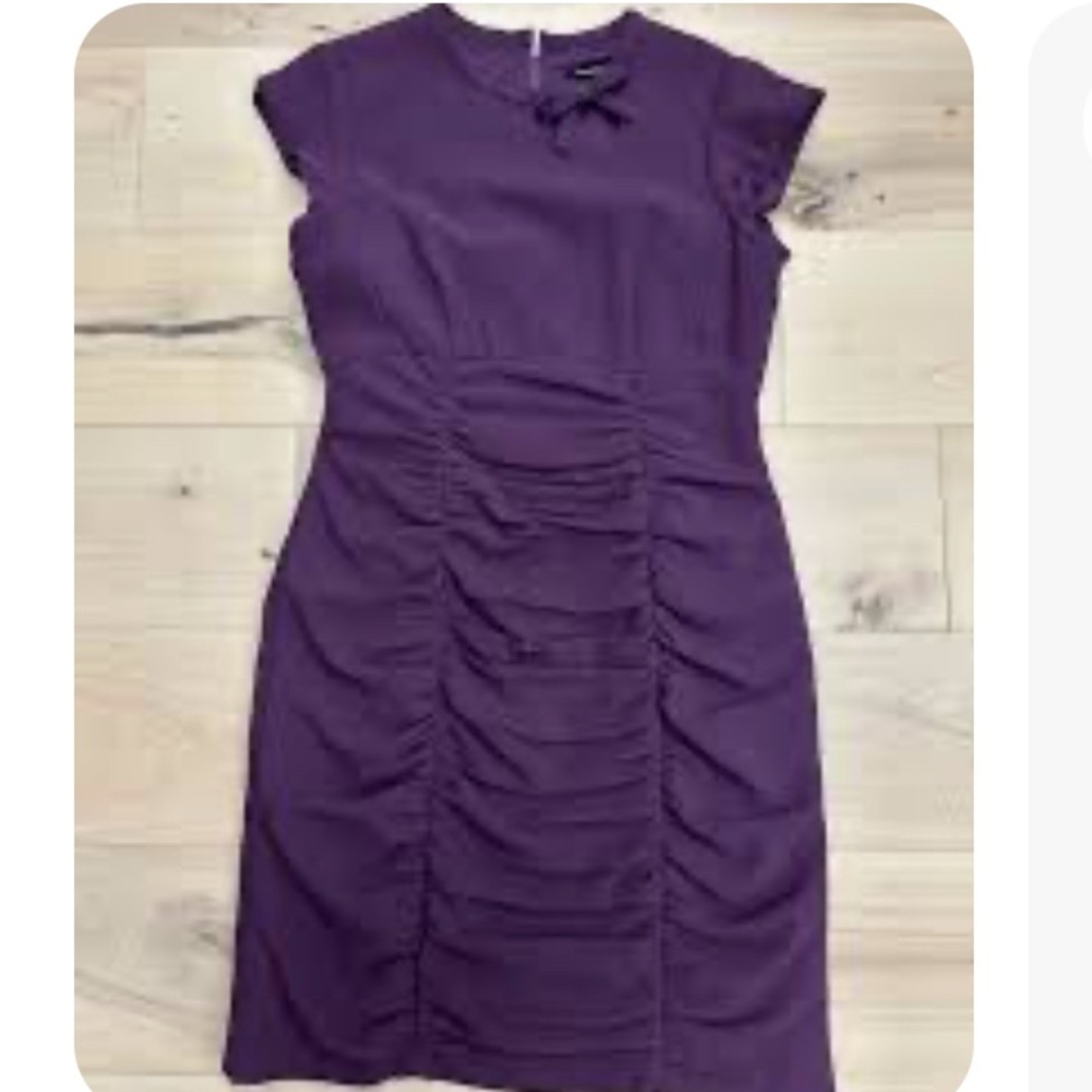 Nanette Lepore flattering Purple Dress